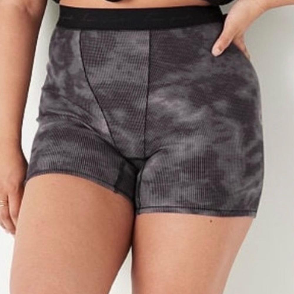 Victoria's Secret PINK Sleep Boxer Brief Black Charcoal Large